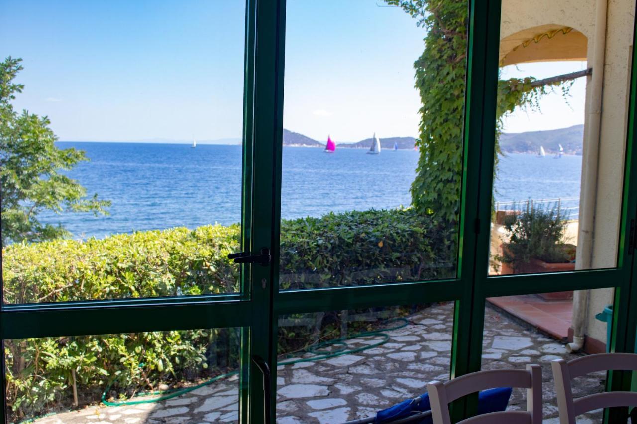 Villa Le Sprizze A Bordo Del Mare - Goelba Marciana Marina (Isola d'Elba) Exterior foto